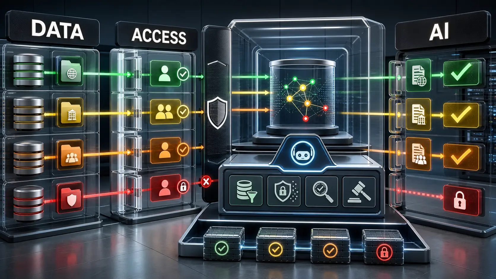 Data Classification for Enterprise AI Assistants